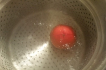 Marinara Sauce Blanching The Tomatoes
